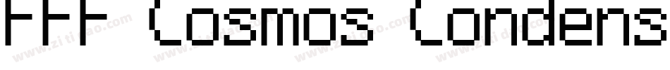 FFF Cosmos Condensed字体转换